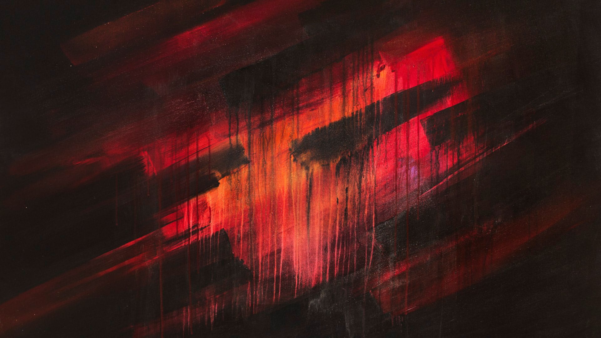 Abstract Red
