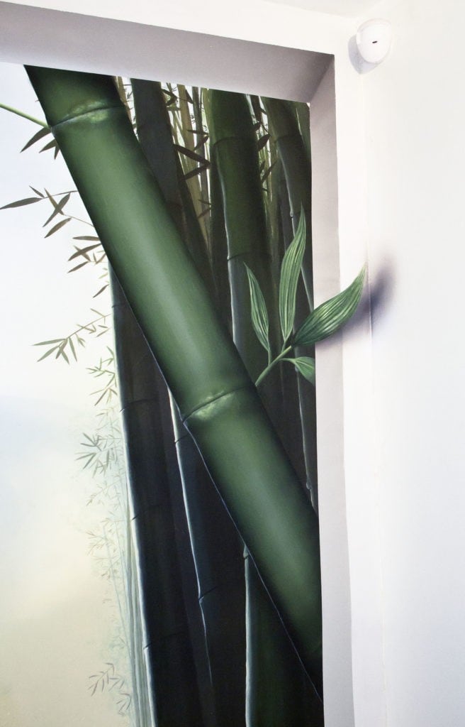 Stairway to Bamboo Heaven Mural