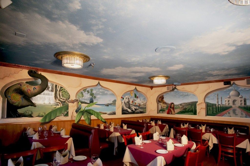 Bollywood Restaurant Mural