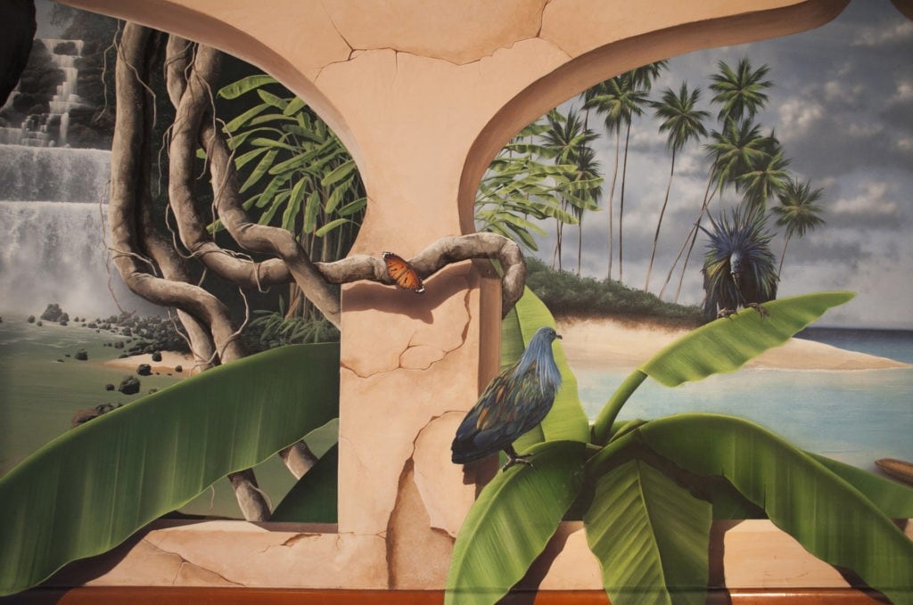 Bollywood Restaurant Mural