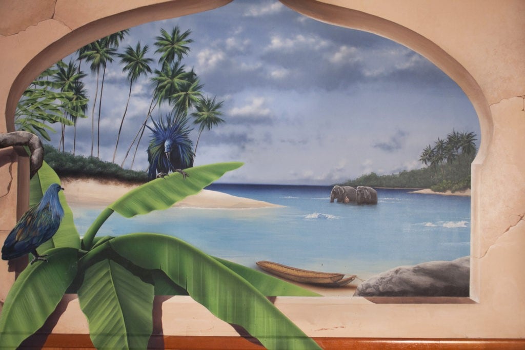 Bollywood Restaurant Mural