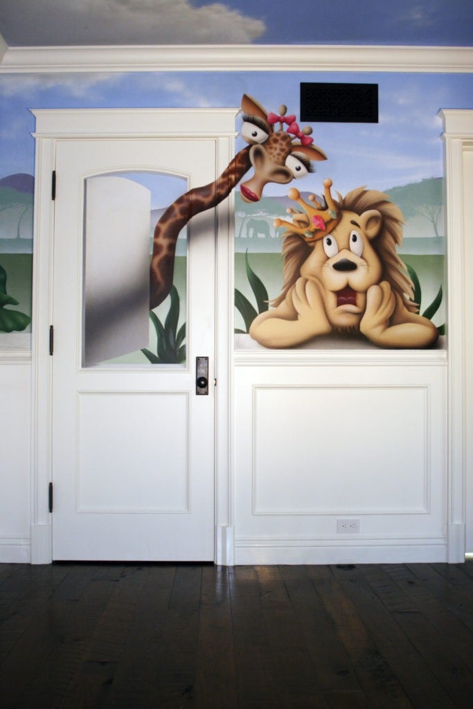 Baby Safari Mural