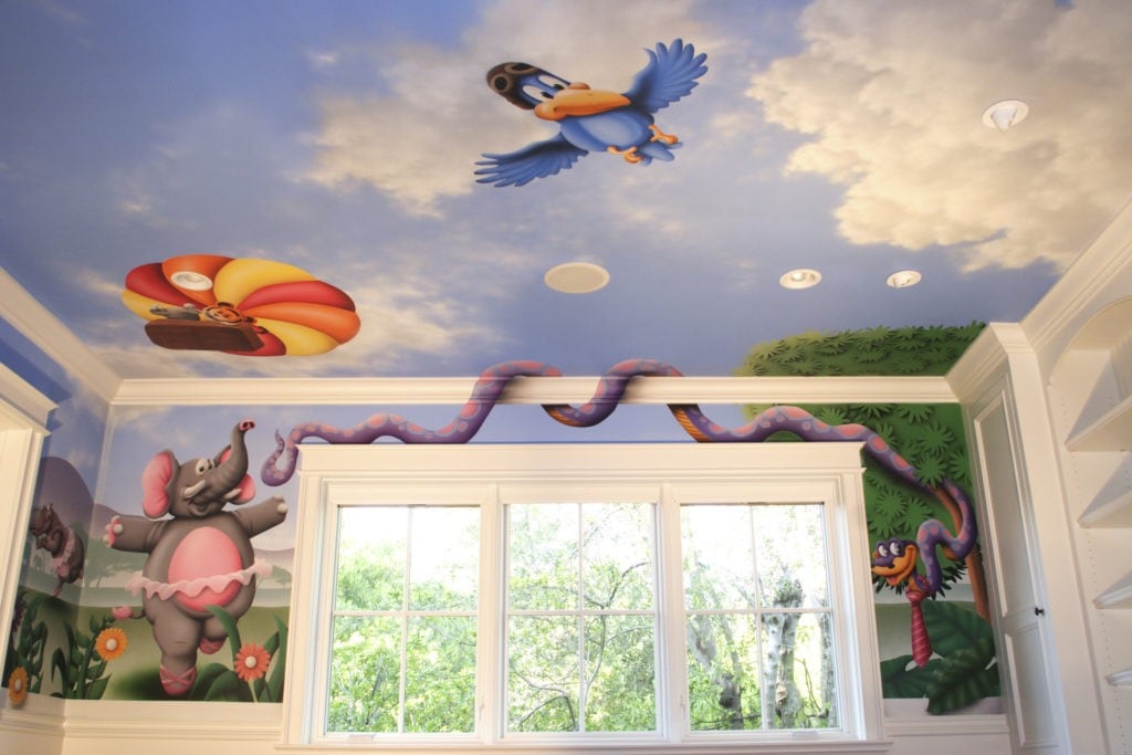 Baby Safari Mural