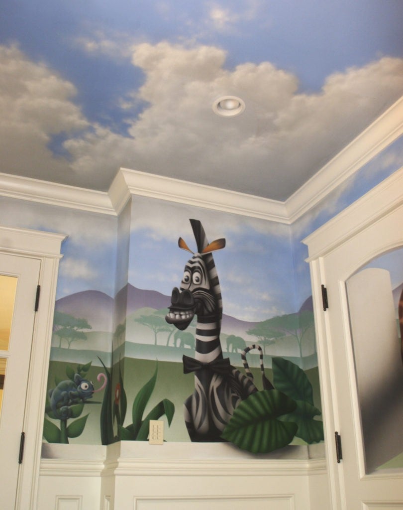 Baby Safari Mural