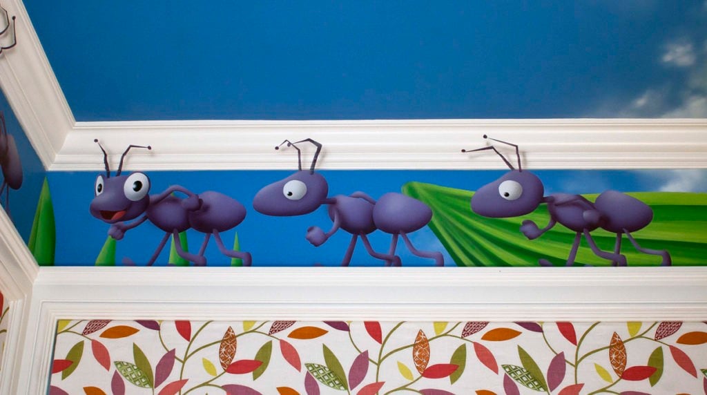 Garden Bugs, Arts and Crafts Room