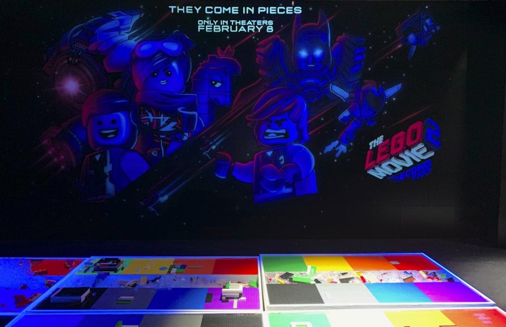 Lego Space Movie Mural