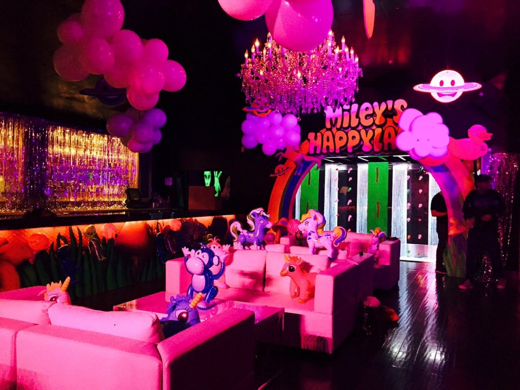Miley Cyrus Private Party