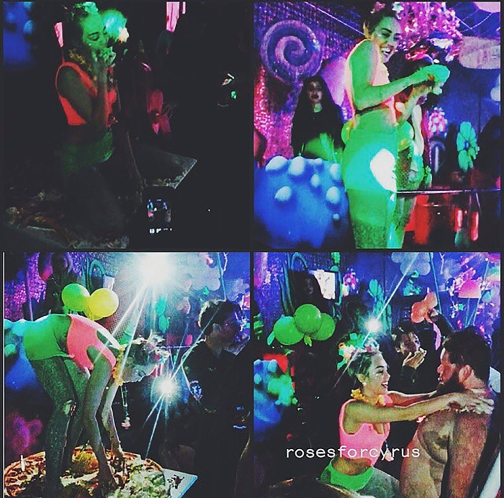 Miley Cyrus Private Party