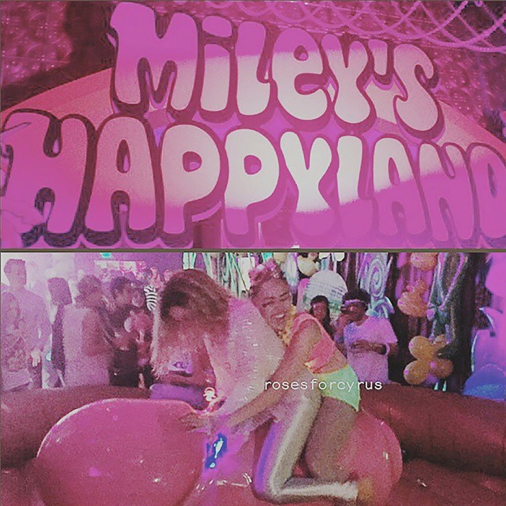 Miley Cyrus Private Party