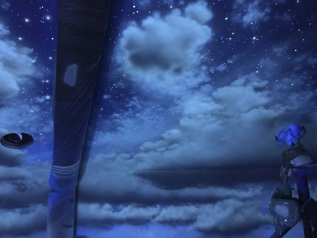 Moroccan Skies Media Room