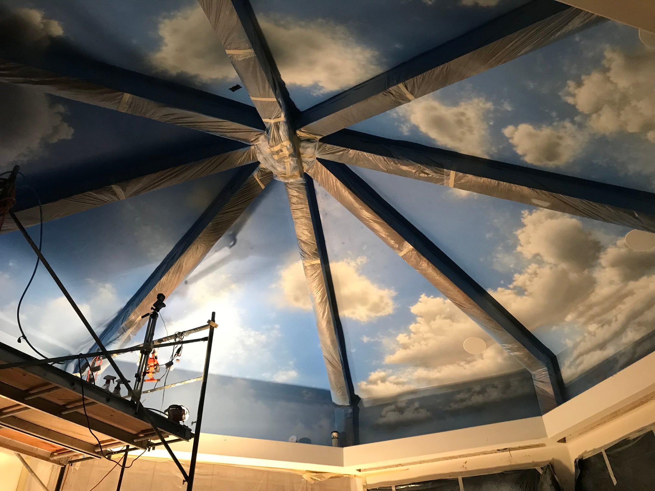 Moroccan Skies Media Room